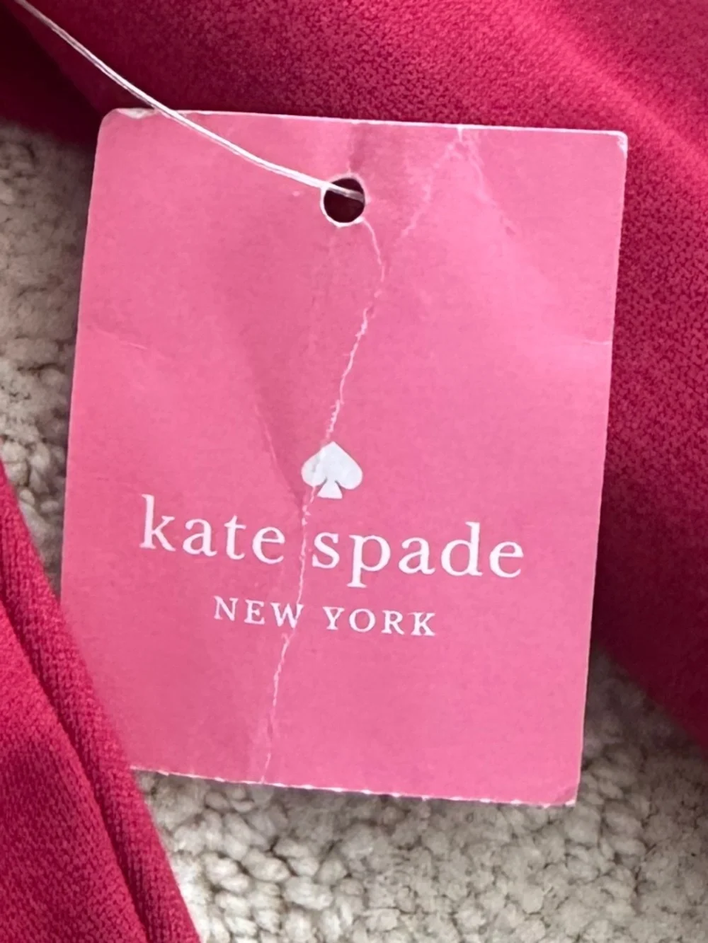 Kate Spade Colorblock Bell Sleeve Ponte Dress Cranberry L Cocktail Party Preppy